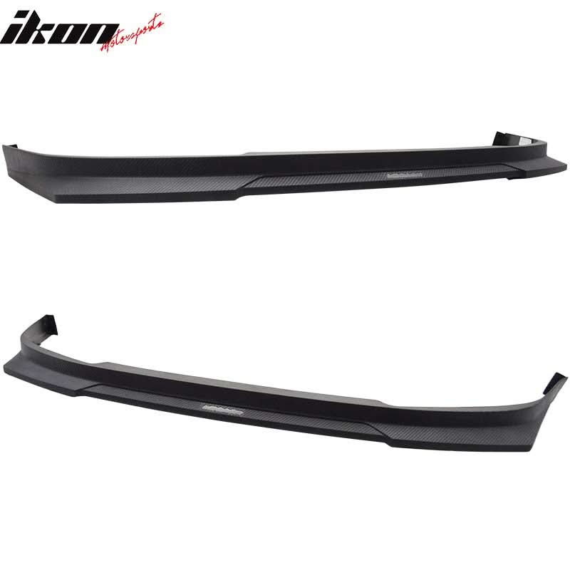 2003-2005 Honda Accord Sedan HC1 Black CF Texture Front Bumper Lip