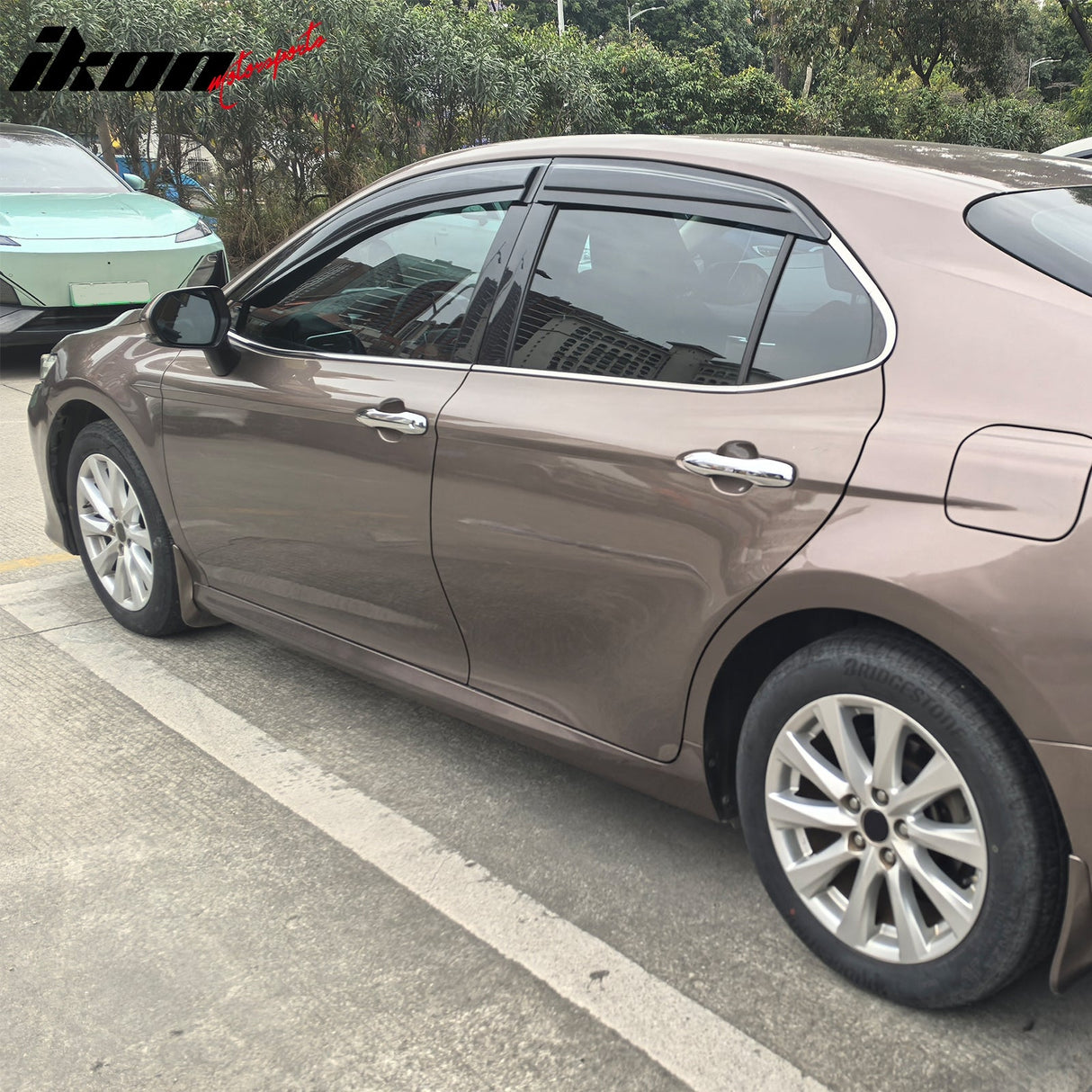 2018-2024 Toyota Camry Mugen Large Style Tape on Window Visors Guards