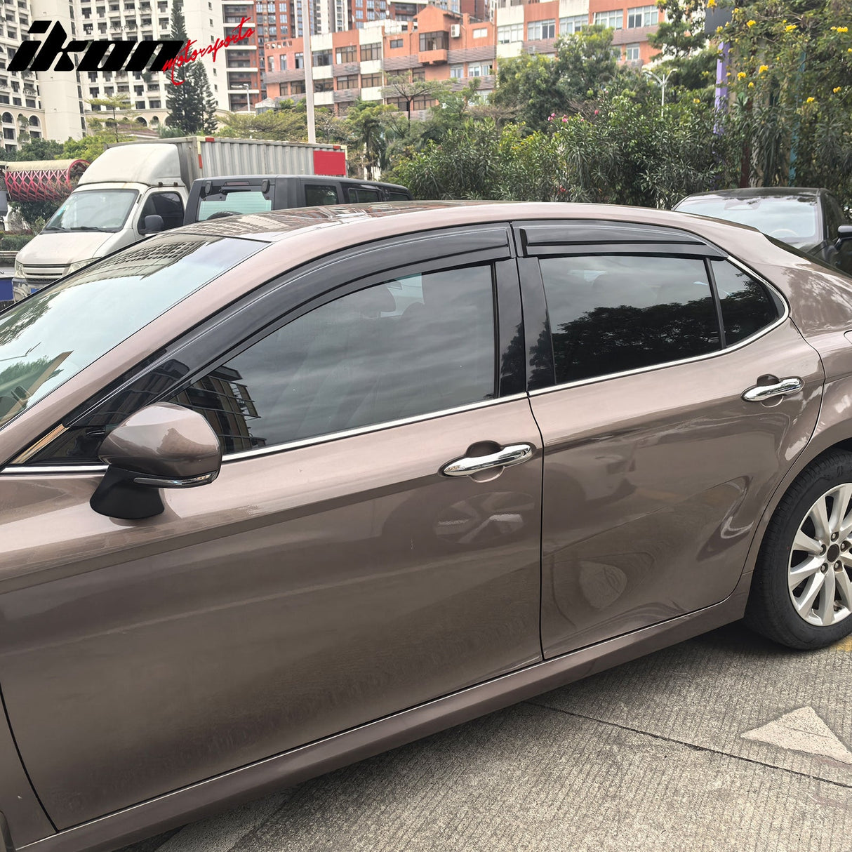 2018-2024 Toyota Camry Mugen Large Style Tape on Window Visors Guards