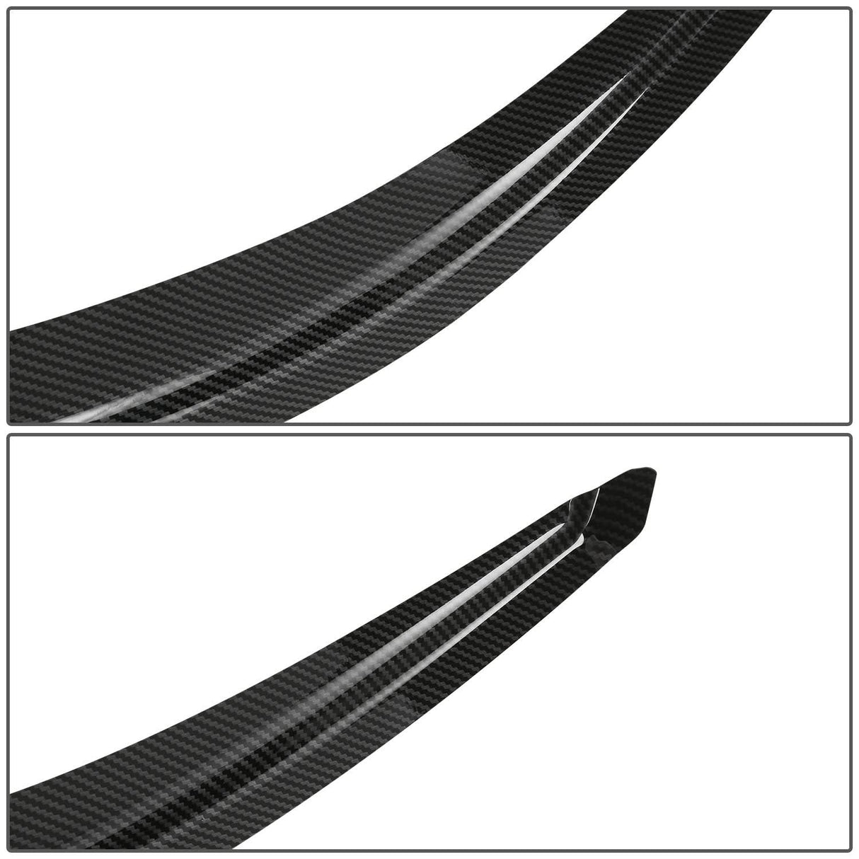 01-07 Toyota Sequoia Carbon Fiber Pattern Window Visors 4PCS Black