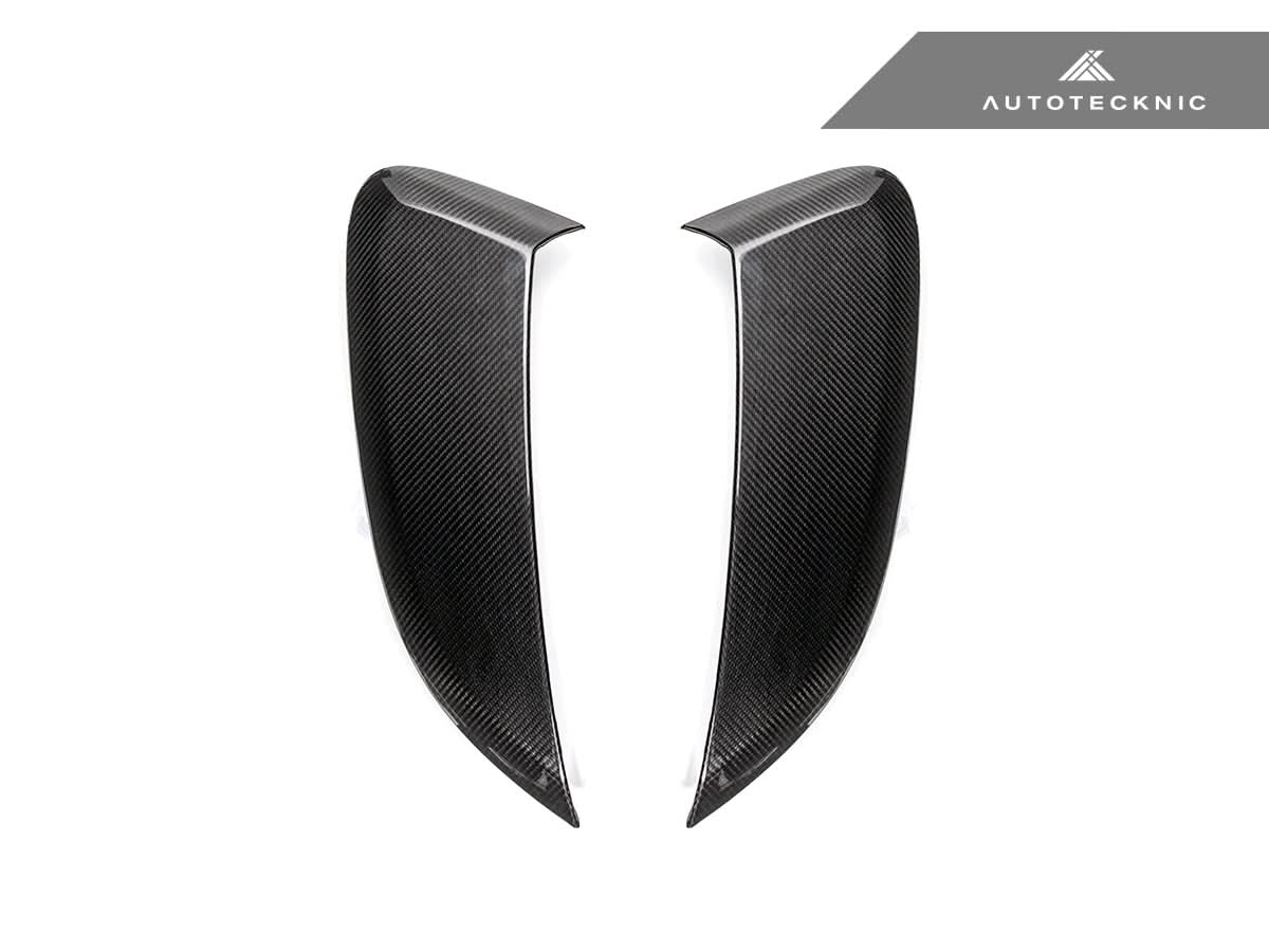 AutoTecknic Dry Carbon GT4 Style Side Intake Scoops - Porsche 718 Cayman | Boxster