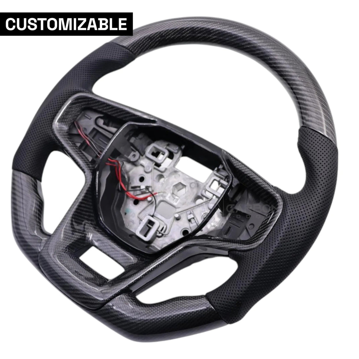 2021+ Bronco Customizable Carbon Fiber Steering Wheel