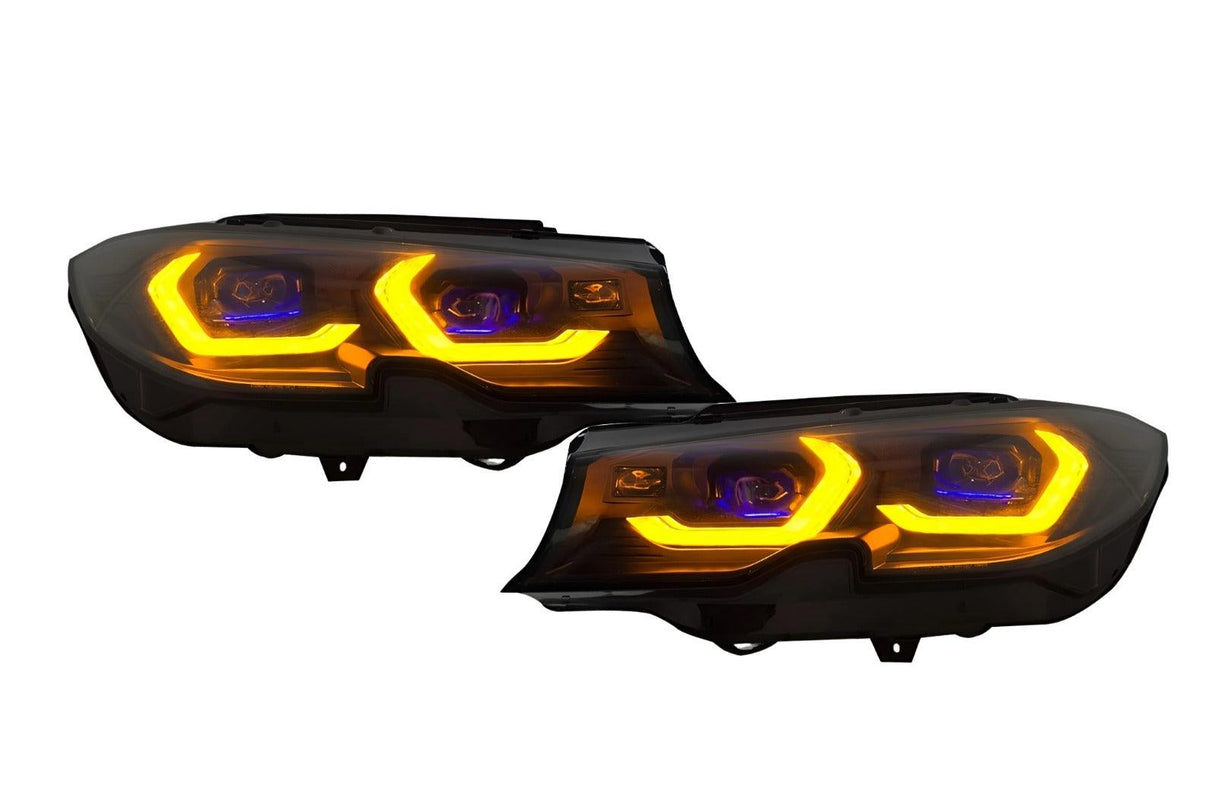 BMW 3 Series G20 "Laser Style" LED Headlights for Non-Laser Models (2019+)