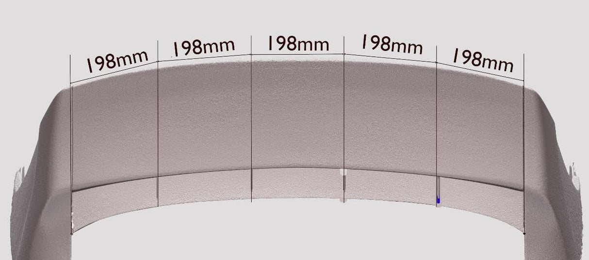 WRC Wing Strakes V2 – TOYOTA GR COROLLA (E210, 2023+)