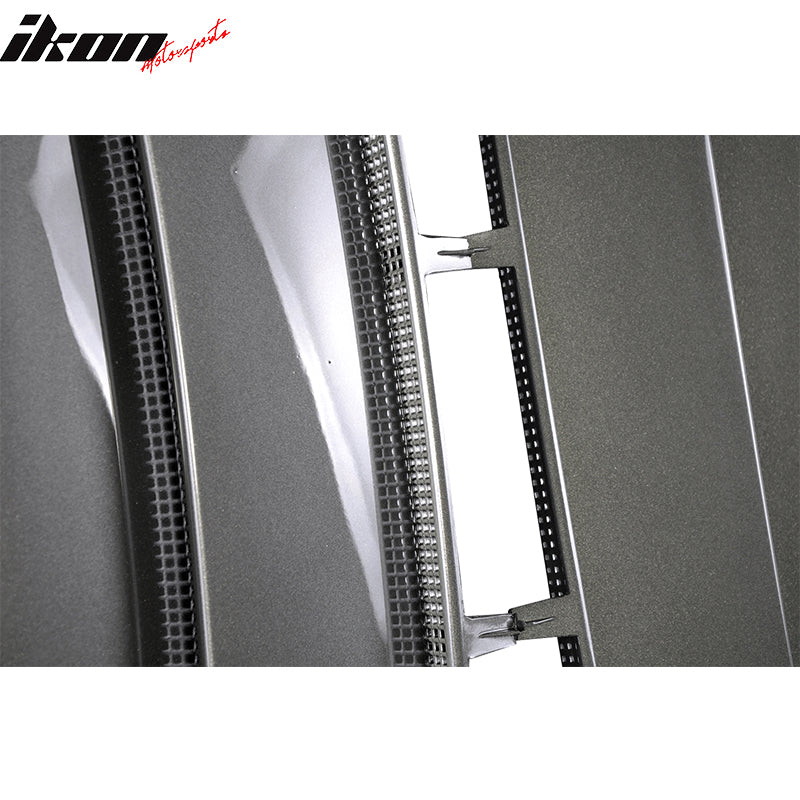 Fits 03-12 Land Range Rover L322 Side Vents Mesh Grille Gray Silver