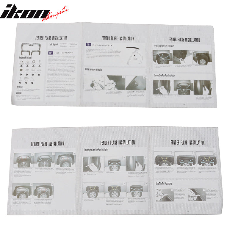 2007-2013Â GMC Sierra 1500 Standard Pocket Style Textured Fender Flares