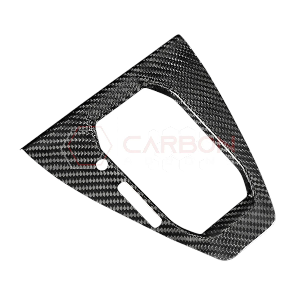 2024+ Mustang Hard Carbon Fiber Gear Shifter Trim Cover