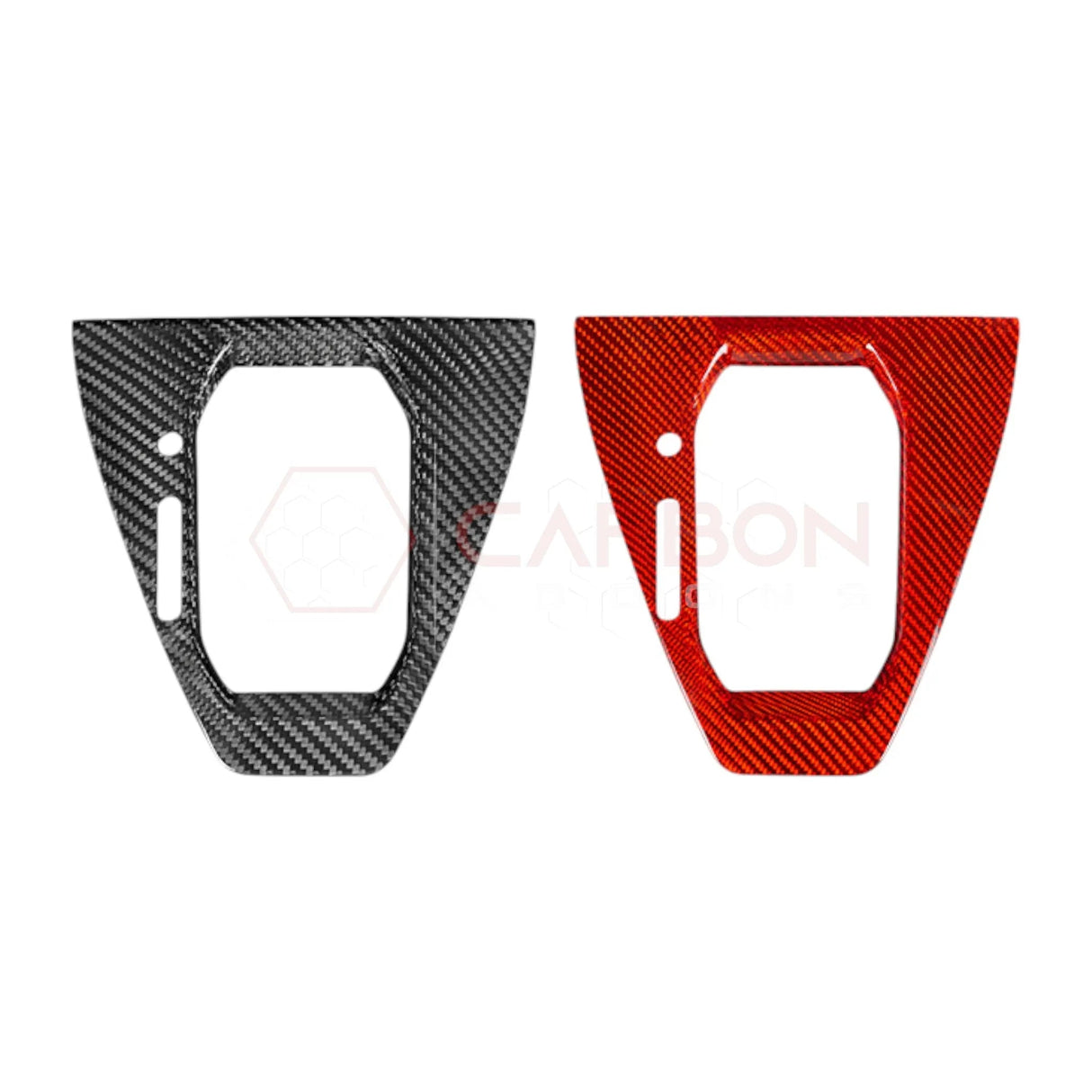 2024+ Mustang Hard Carbon Fiber Gear Shift Trim Cover