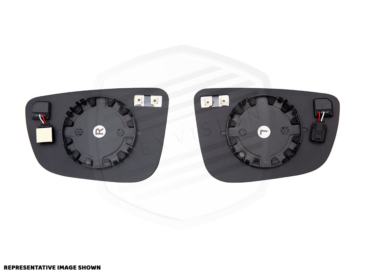 ApexVision Blue Tinted Side View Mirror Glass Set - F95 X5M | F96 X6M