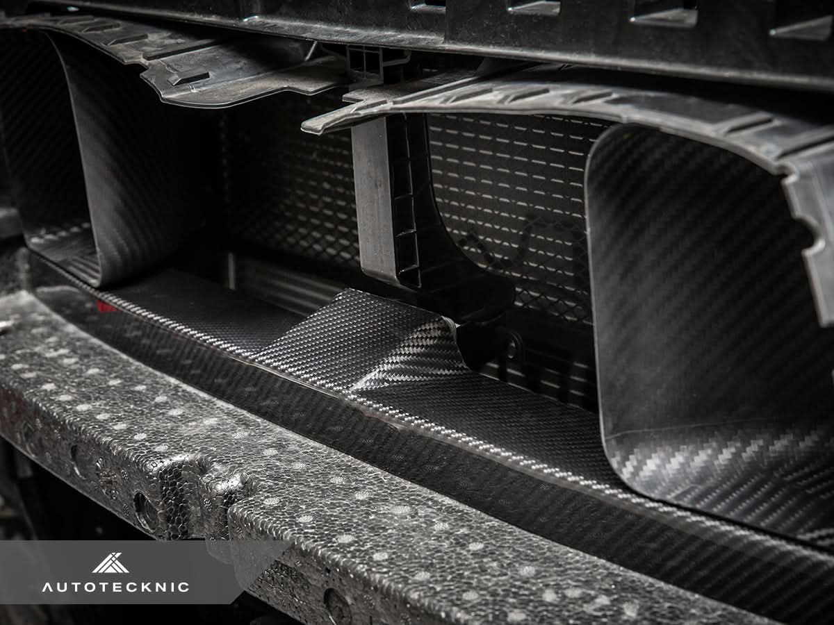 AutoTecknic Dry Carbon Front Bumper Crash Foam Cover - BMW G82/ G83 M4