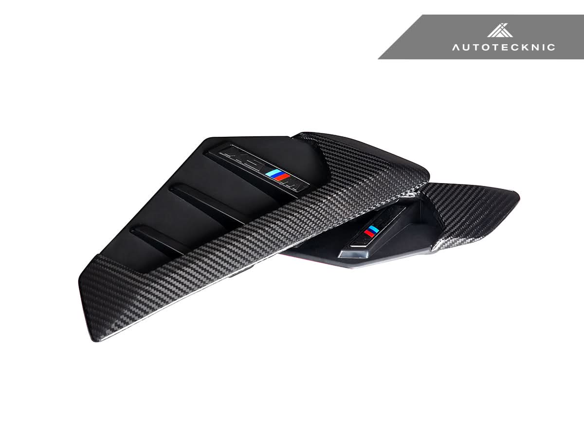 AutoTecknic Dry Carbon Side Vent Set - BMW F95 X5M LCI