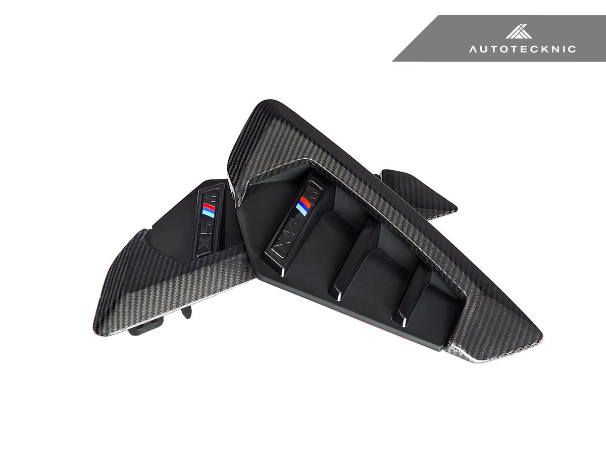 AutoTecknic Dry Carbon Side Vent Set - BMW F95 X5M LCI