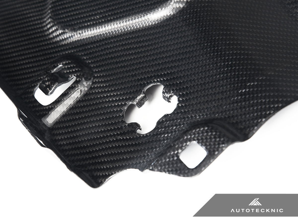 AutoTecknic Dry Carbon Fiber Cooling Shroud - BMW F95 X5M | F96 X6M | G09 XM