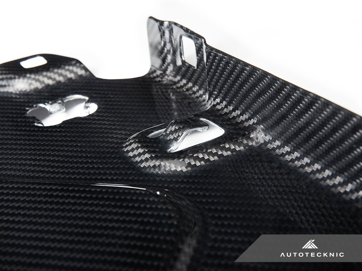 AutoTecknic Dry Carbon Fiber Cooling Shroud - BMW F95 X5M | F96 X6M | G09 XM
