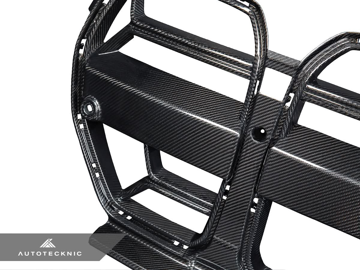 AutoTecknic Dry Carbon Competizione Sport Front Grille - BMW G80 M3 | G82/ G83 M4