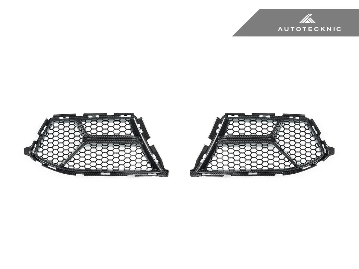 AutoTecknic Dry Carbon Corsa Front Bumper Lower Vent Set - BMW G80 M3 | G82/ G83 M4