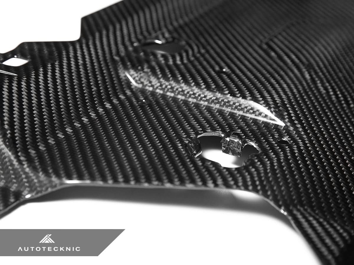 AutoTecknic Dry Carbon Fiber Cooling Shroud - BMW G01 X3 | G02 X4