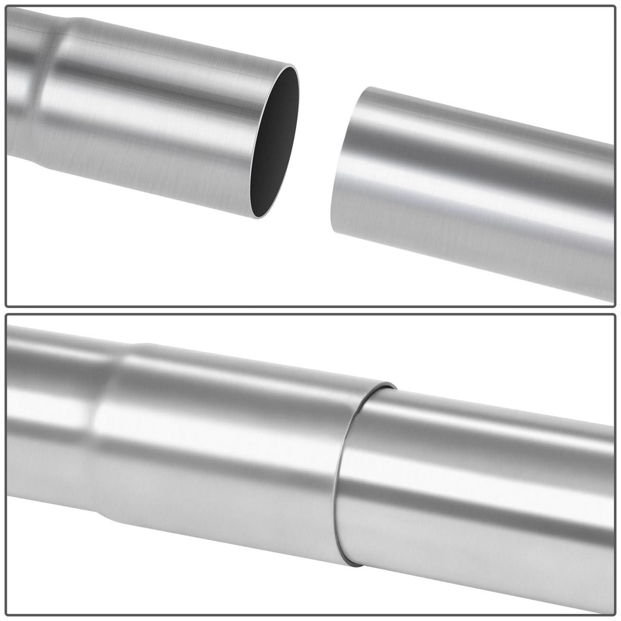 2" to 2.15" Flared 45 Degree Exhaust Pipe Bend Tubing Mild Steel