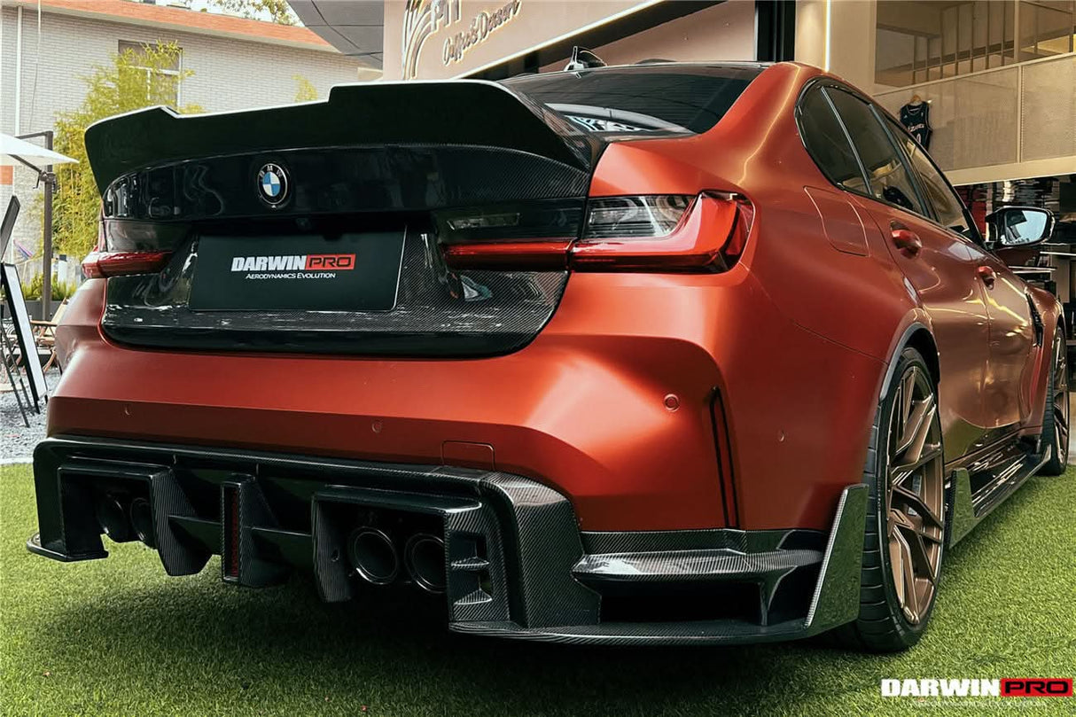 2021-UP BMW M3 G80 BKSS Style Carbon Fiber Rear Diffuser