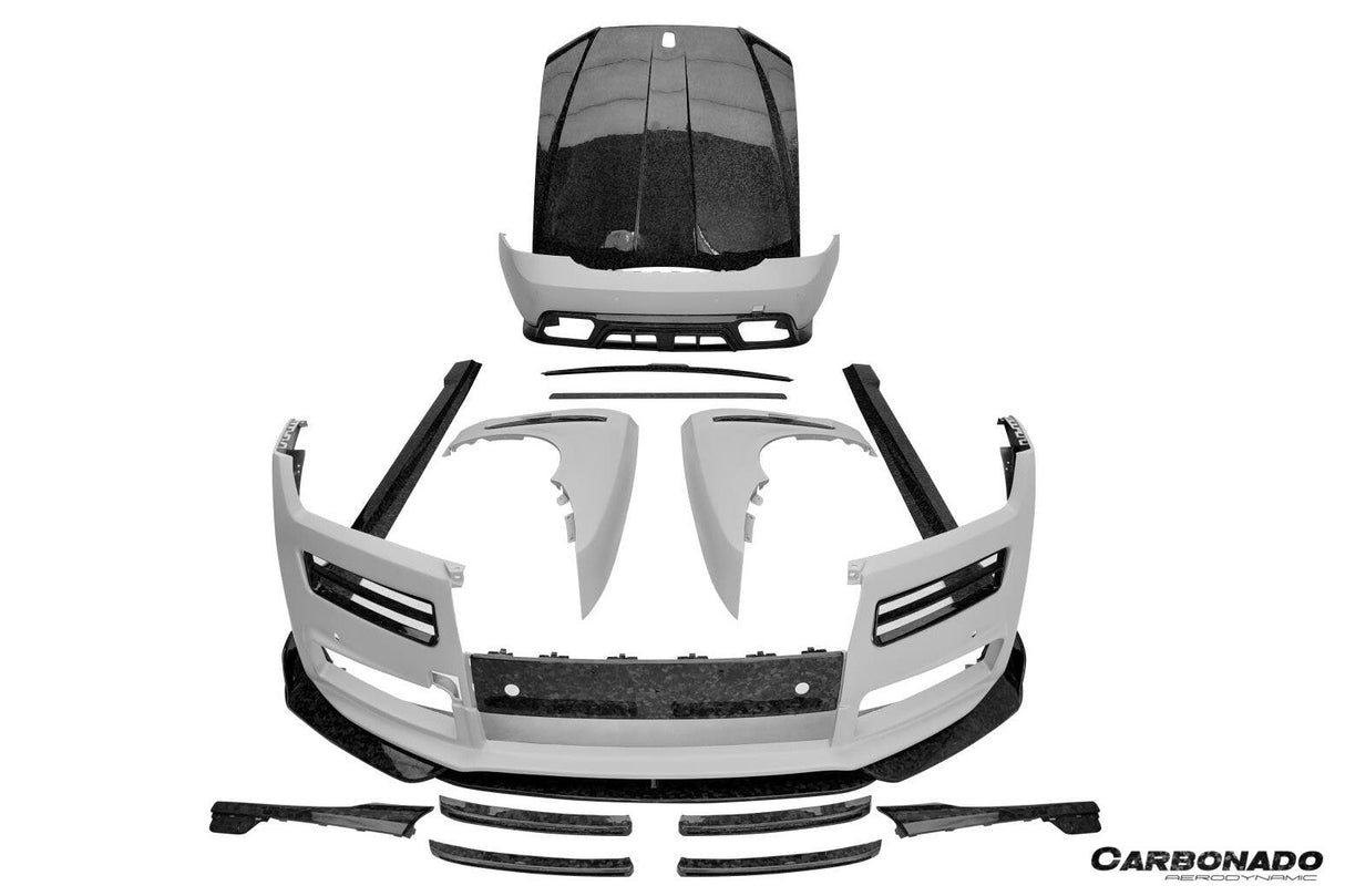 2021-2024 Rolls-Royce Ghost MSY Style Autoclave Carbon Fiber Full Body Kit
