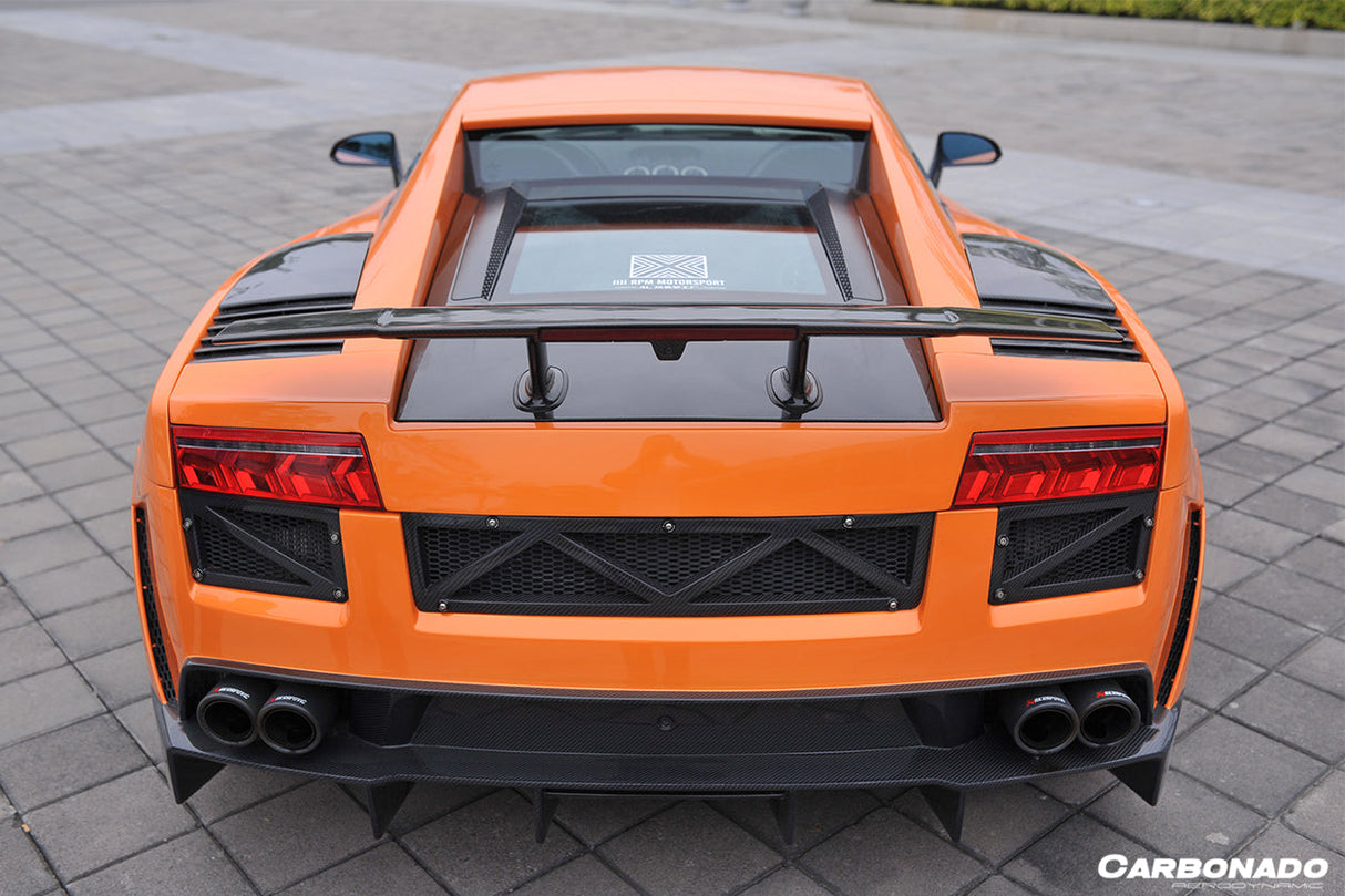 2004-2008 Lamborghini Gallardo Coupe OE Style Engine Hood Hatch USE ORIGENAL GLASS | Fits Gallardo, Gallardo SE, Superleggera