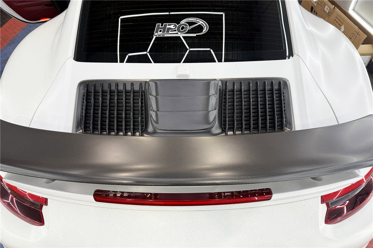 2016-2019 Porsche 911 991.2 Turbo S Carbon Fiber OEM Up Wing Spoiler