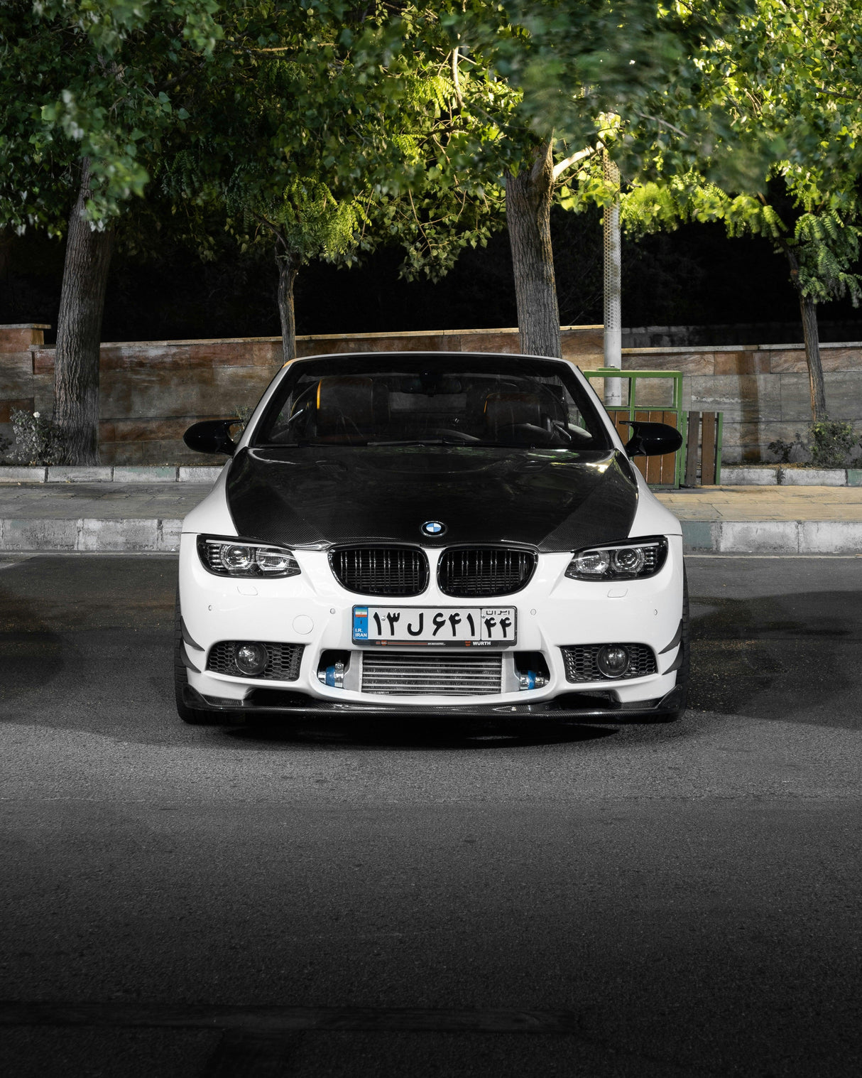 BMW 3 series E92 / E93 Black Headlights 2006-2010 - For NON AFS Models - K2 Industries
