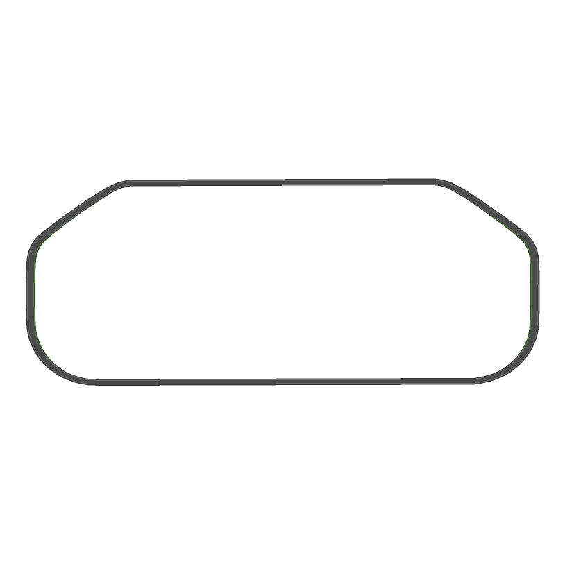 AC Controls Outline (Printed Series Vinyl) - 2021+ Bronco