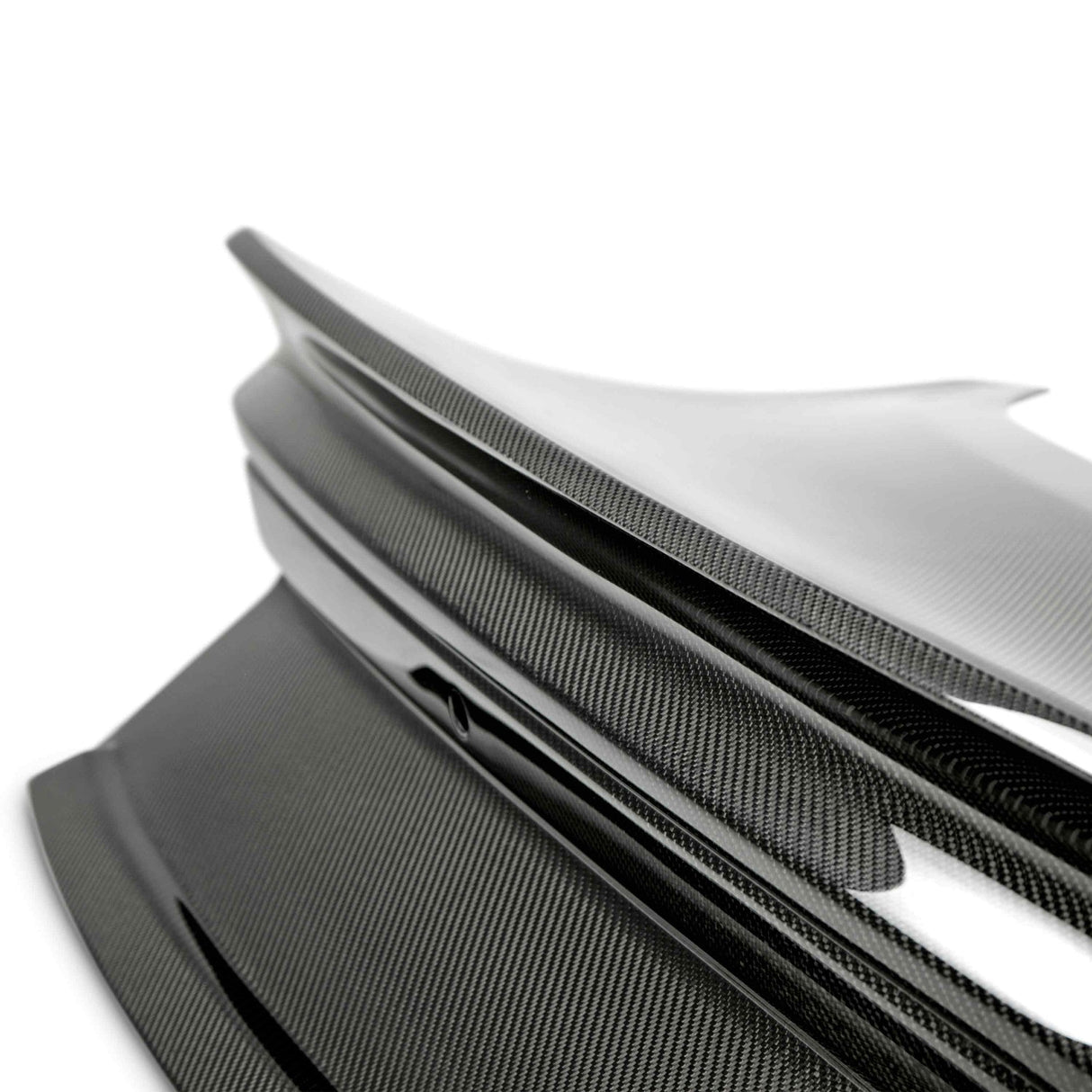 2015-2023 MUSTANG DOUBLE SIDED CARBON FIBER TYPE-ST DECKLID WITH INTEGRATED SPOILER