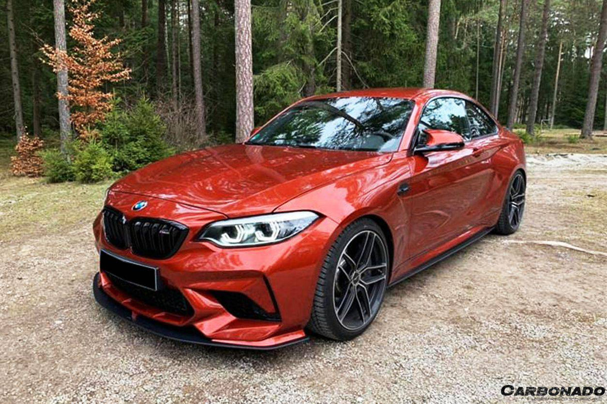 2016-2021 BMW M2 M2C F87 AC Style Carbon FIber Front Lip