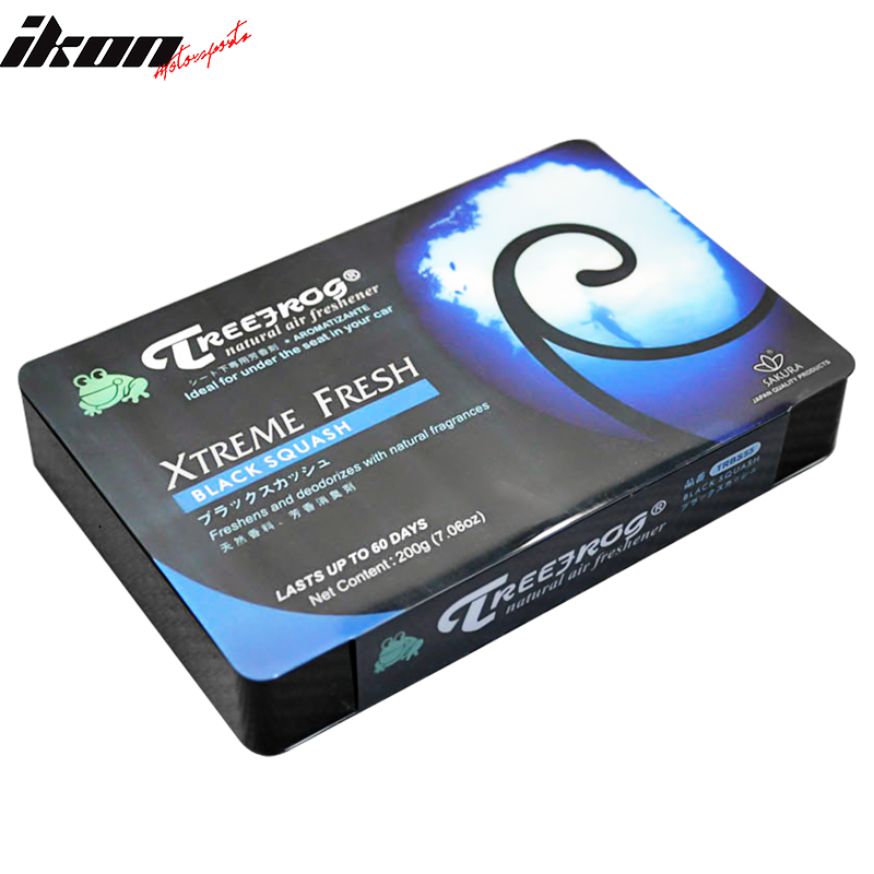 Treefrog Xtreme Fresh Black Squash Scent Air Freshener Auto JDM