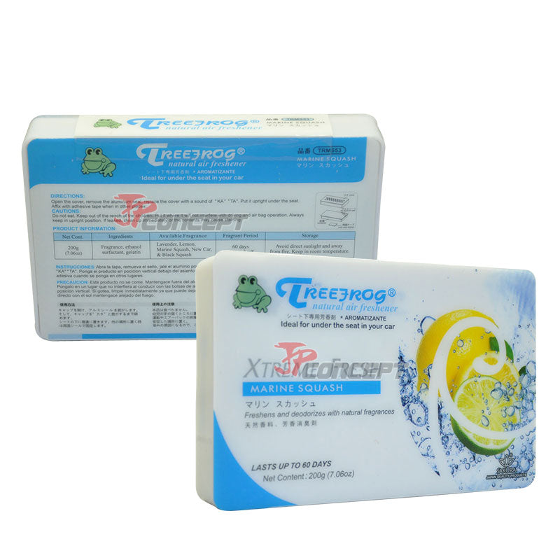 Treefrog Xtreme Fresh M Squash Scent Air Freshener Tree Frog Car