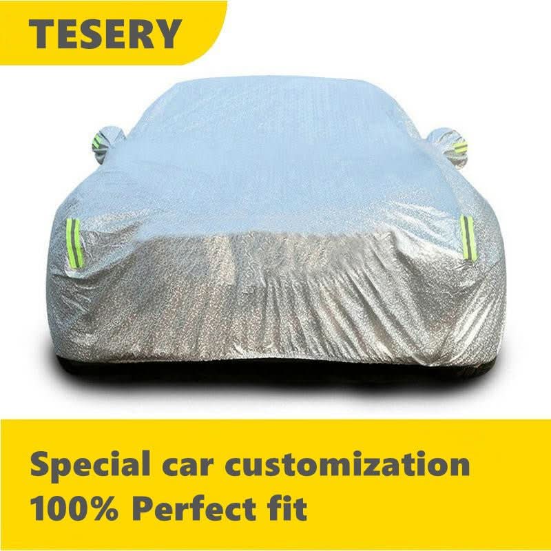 All-Weather Car Cover for Model 3/Y/S | Charging Port Access | Waterproof Oxford