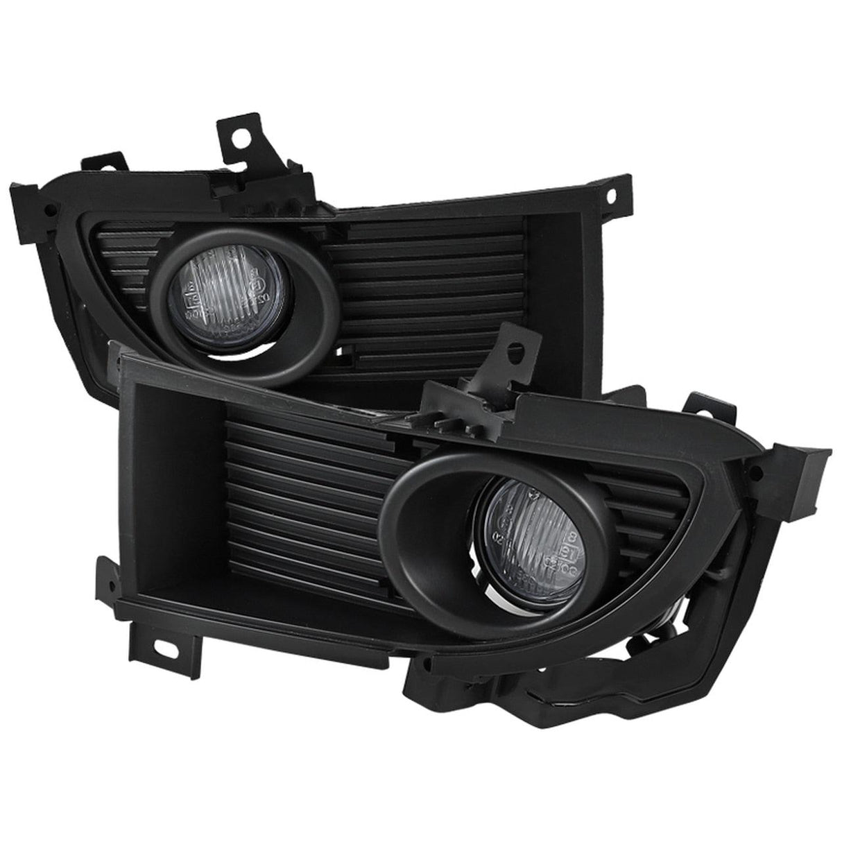 Spec-D OEM Fog Lights Mitsubishi Lancer Ralliart (2004-2005) Chrome Housing - Clear Lens