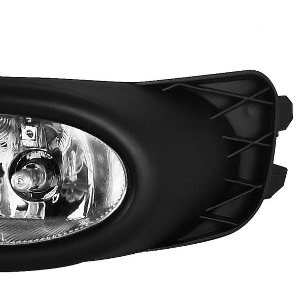Spec-D OEM Fog Lights Honda Civic Sedan (09-11) Chrome Housing Clear / Yellow / Smoke Lens