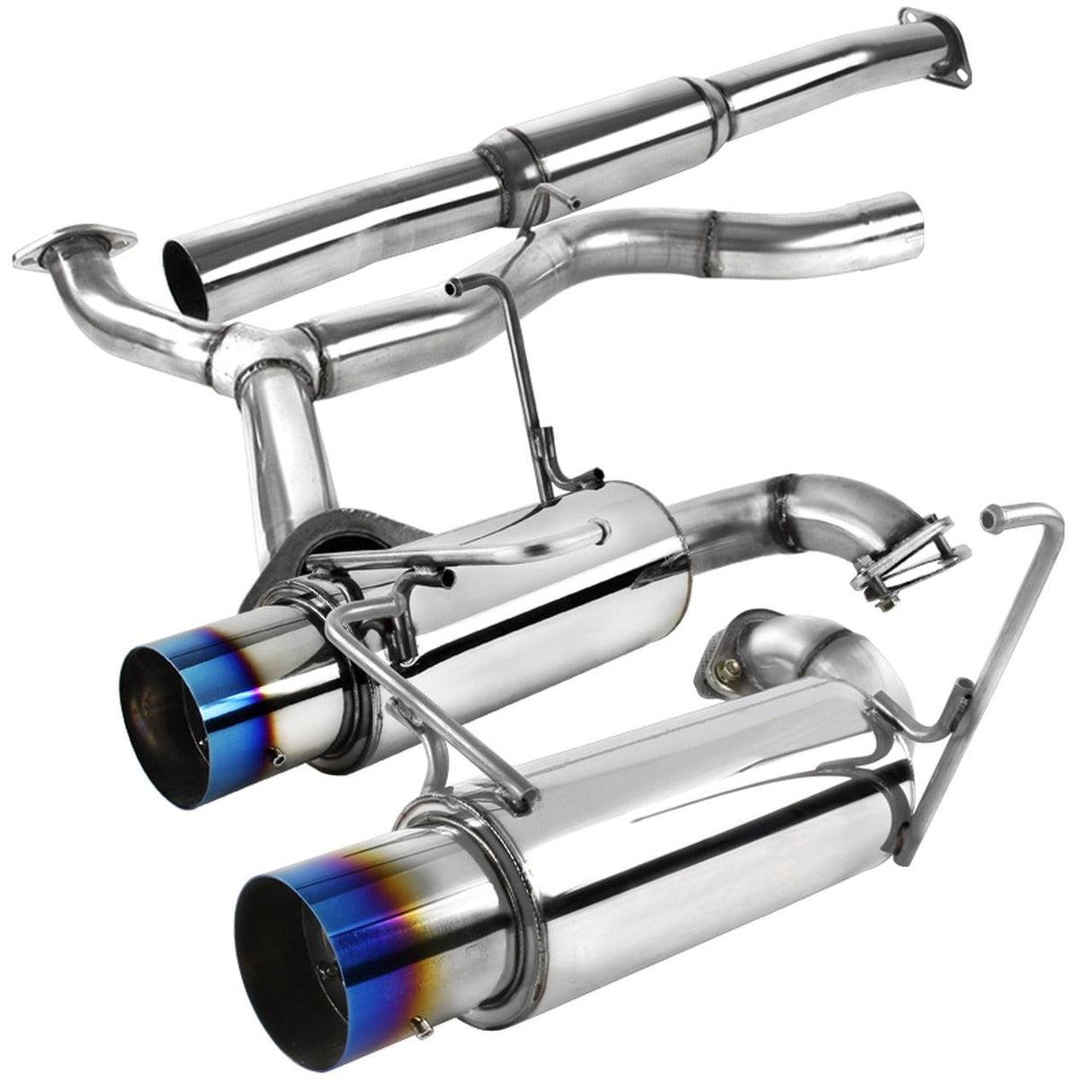Spec-D Tuning Exhaust Subaru WRX/STi Sedan (08-14) 3" N1 or Quad Blue Tips