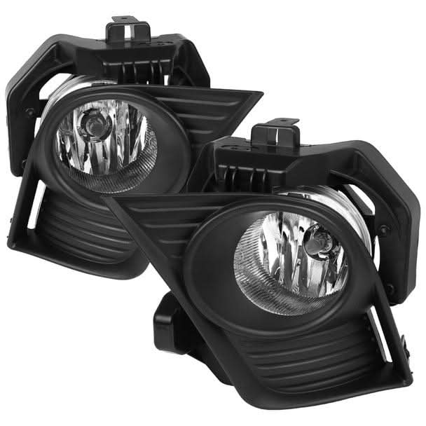 Spec-D OEM Fog Lights Lexus CT200h (2014-2017) Chrome Housing - Clear Lens