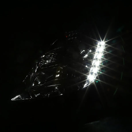 Nissan 350Z SMD LED Strip with HID Black or Chrome Projector Headlights (2003-2005) - K2 Industries