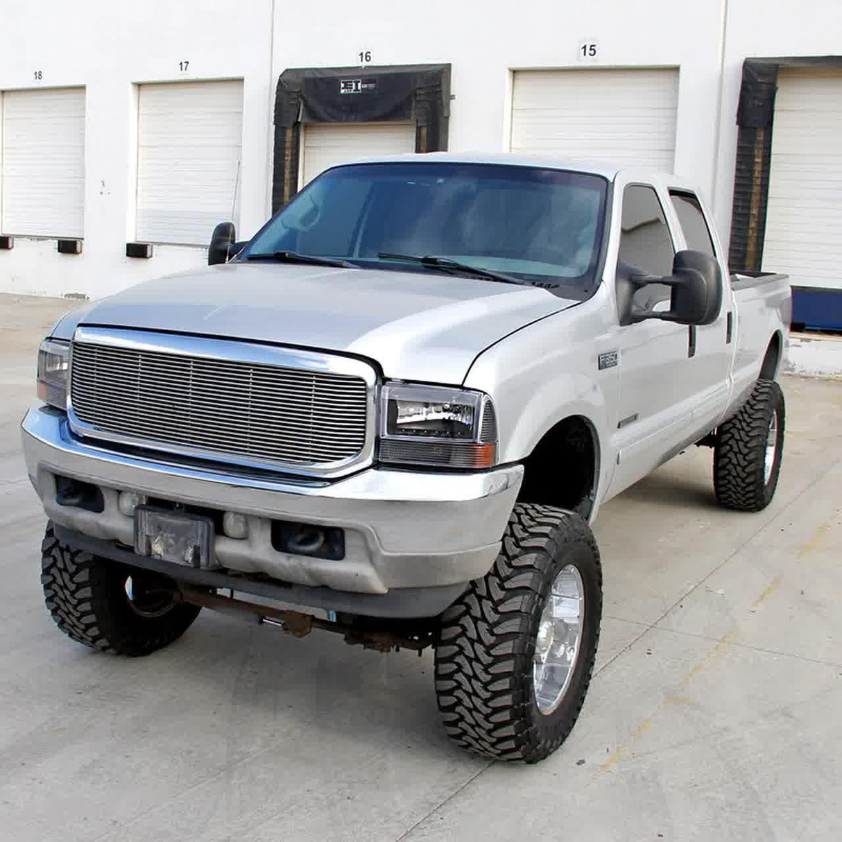 Spec-D OEM Replacement Headlights Ford F250 F350 F450 F550 Super Duty (99-04) w/ or w/o LED Light