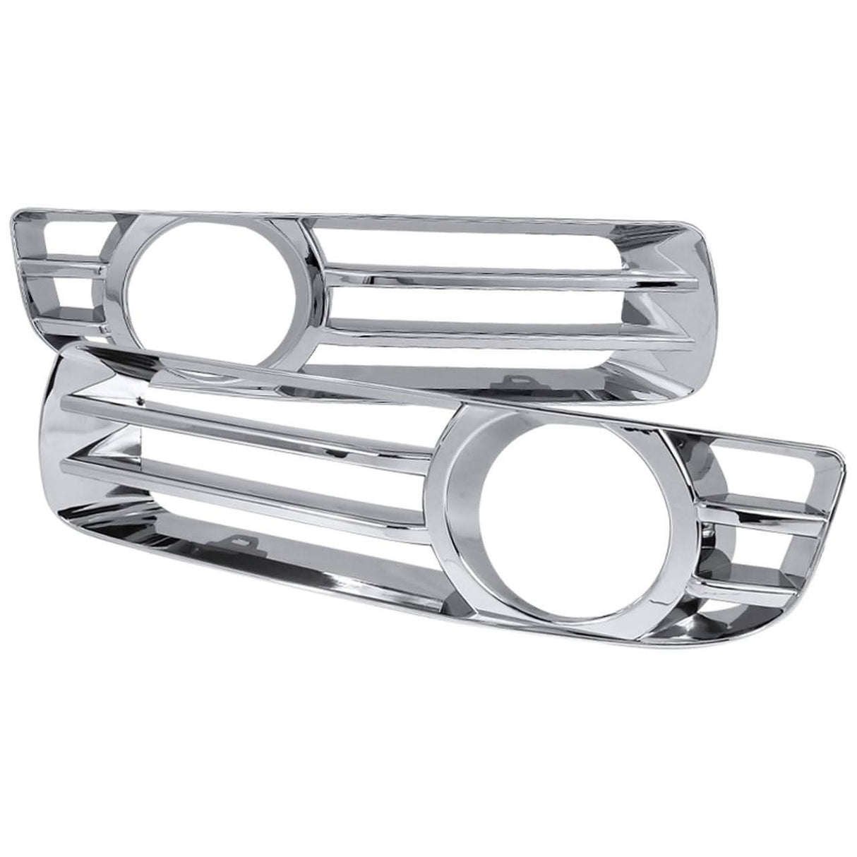 Spec-D OEM Fog Light Cover Chrysler 300 (05-10) Chrome Housing - Lights Not Included