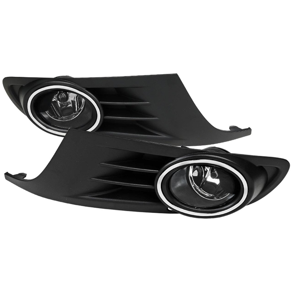 Spec-D OEM Fog Lights VW Jetta/Golf MK6 TDI/TSI (10-14) Chrome Housing - Clear Lens