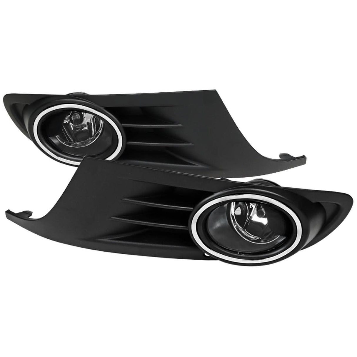 Spec-D OEM Fog Lights VW Jetta/Golf MK6 TDI/TSI (10-14) Chrome Housing - Clear Lens