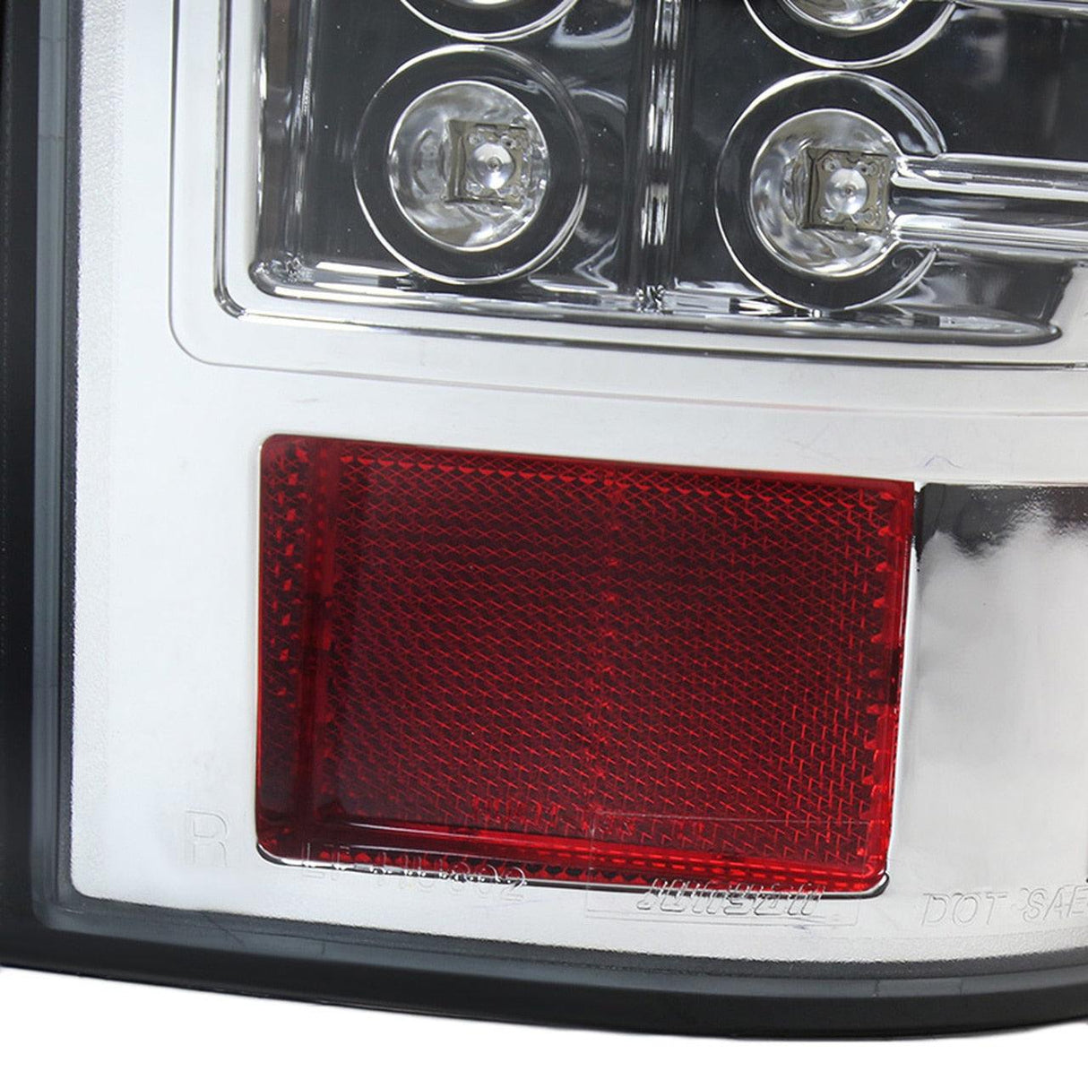 Spec-D Tail Lights Chevy Avalanche (07-12) LED - Black / Smoke / Clear