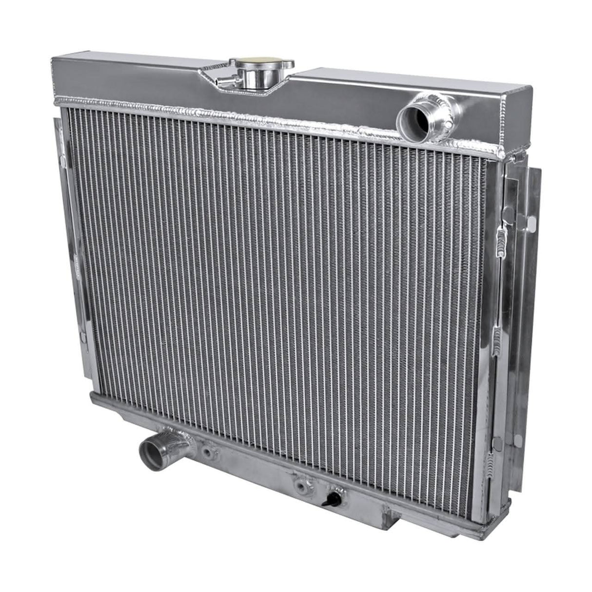 Spec-D Aluminum Radiator Ford Torino V8 (1968-1969) 3 Row - Left Side 24"