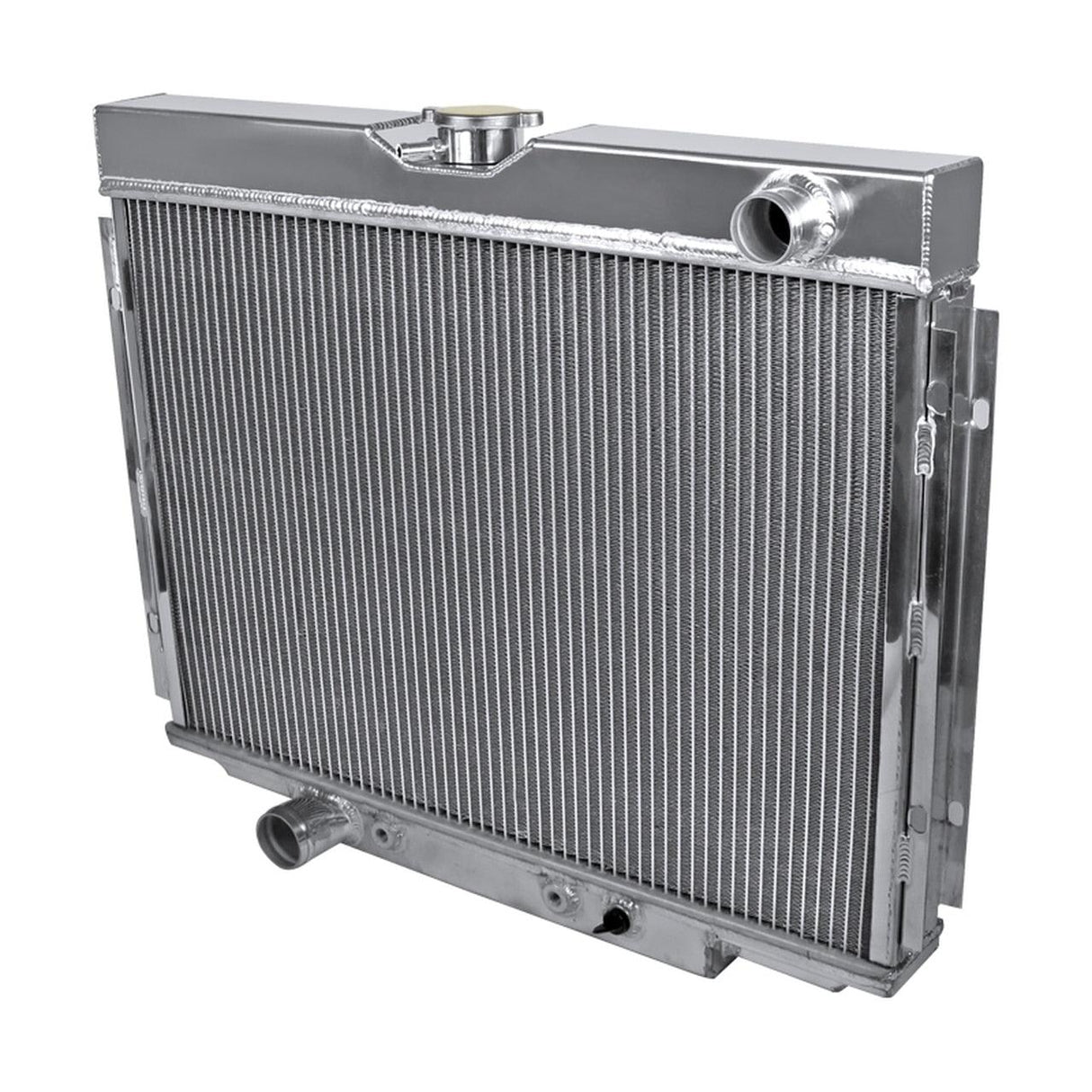 Spec-D Aluminum Radiator Ford Fairlane V8 (1967-1968-1969) 3 Row - Left Side 24"