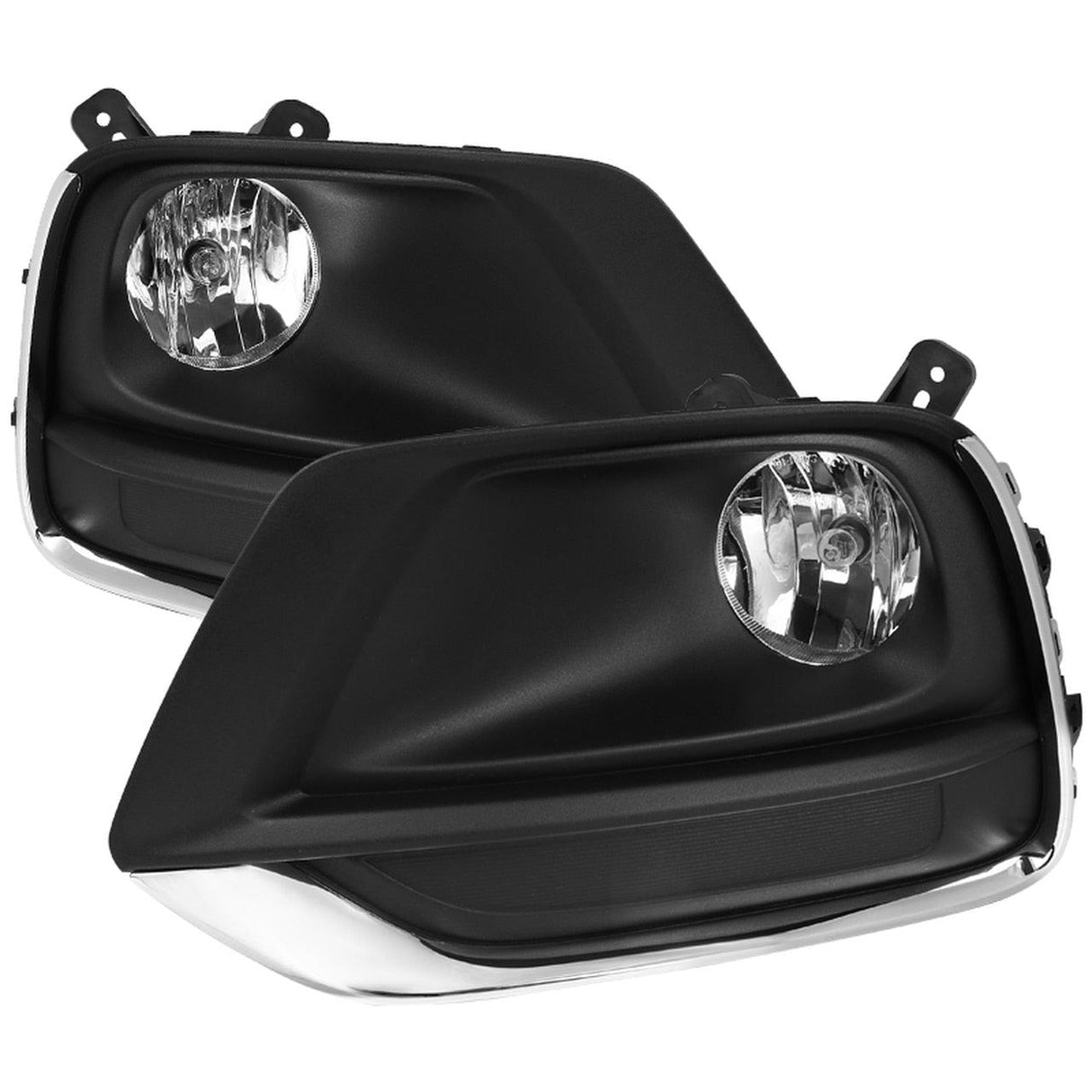Spec-D OEM Fog Lights Chevy Trax (2017-2019) Chrome Housing - Clear Lens