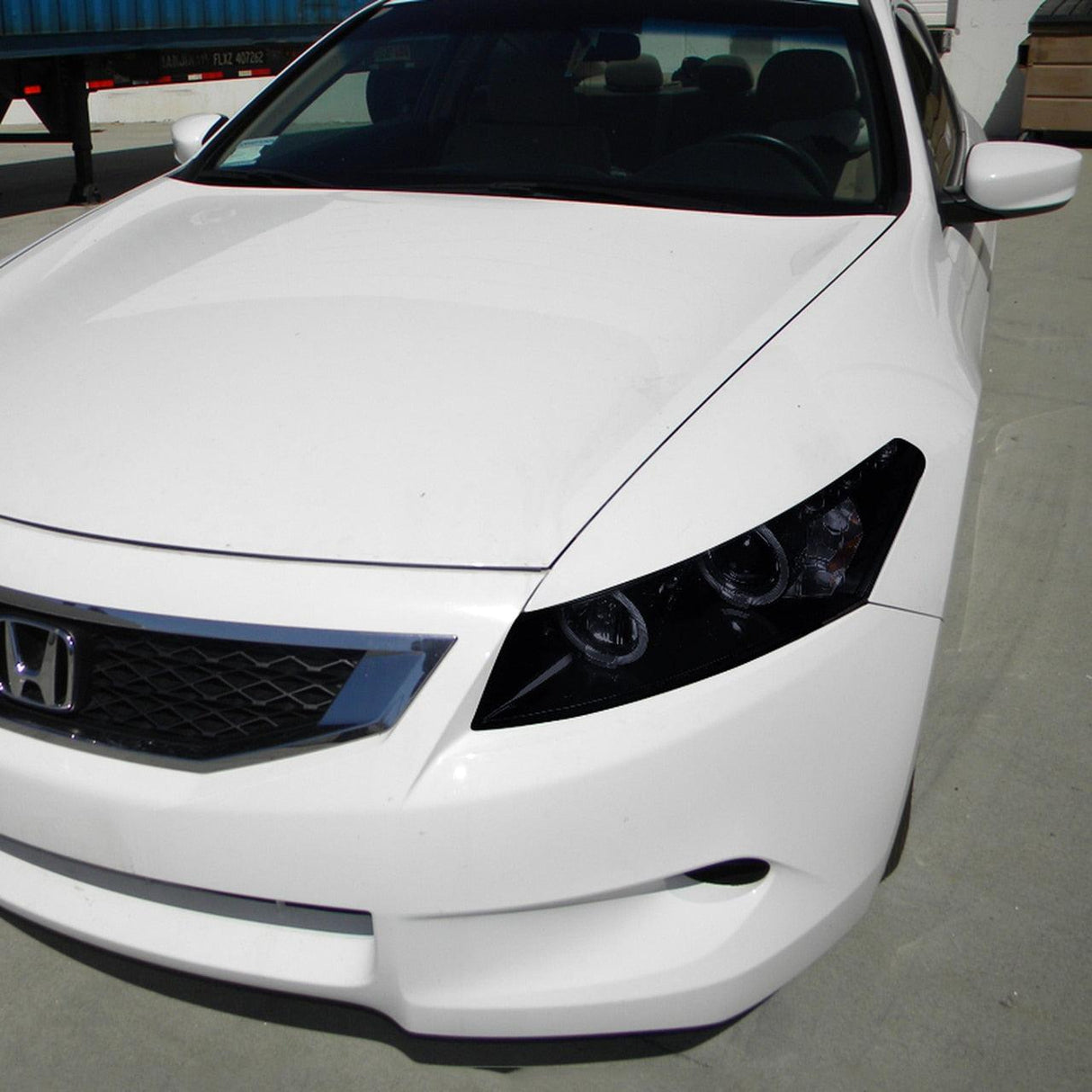 Spec-D Projector Headlights Honda Accord Coupe (08-12) LED Halo - Black / Chrome / Smoke