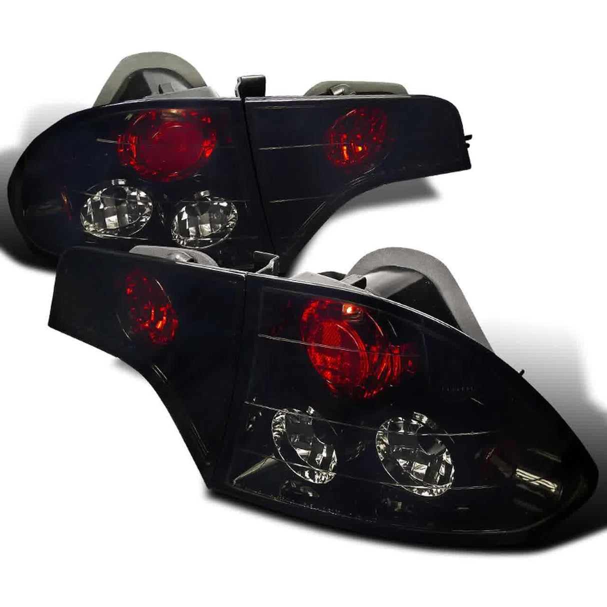 Tail Lights Honda Civic Sedan (2006-2011) Black or Chrome Housing - K2 Industries