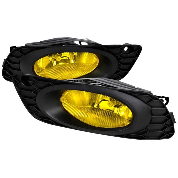 Spec-D OEM Fog Lights Honda Civic Sedan (2012) Chrome Housing Clear or  Yellow  Lens