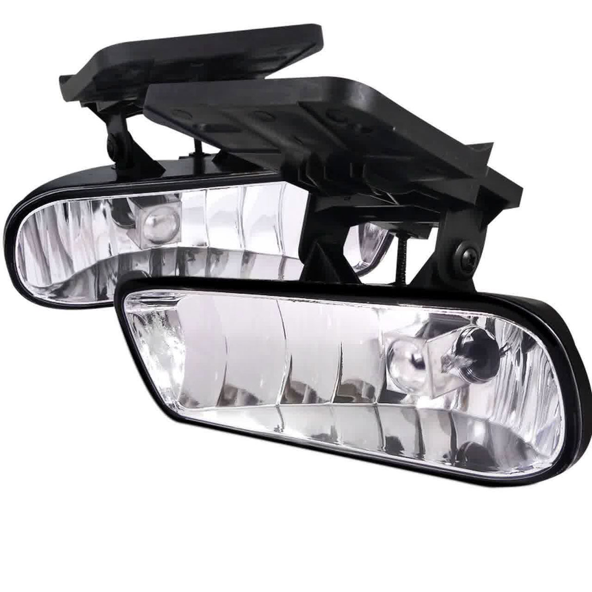 Spec-D OEM Fog Lights GMC Sierra (99-02) Yukon / Yukon XL (00-06) Chrome Housing - Clear or Smoke Lens